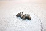 83 Honda Atc185 Sa All Terrain Oem Lower Handlebar Clamp Pair 53130-HB9-000 AH61