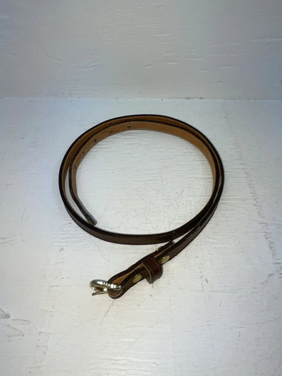 New Brown Genuine Leather Circle Y 32” Belt #9370S JJ-56