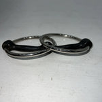 New Congress Leather O Ring Smooth Mouth Snaffle 5” Bit. #47784 U-9