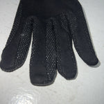 New Black Children Tuff Mate Riding And Show Gloves With Mini Dots XS E-500