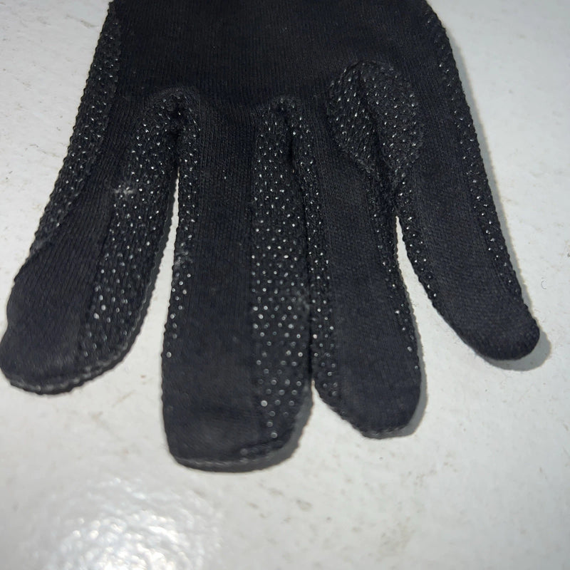 New Black Children Tuff Mate Riding And Show Gloves With Mini Dots XS E-500