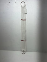New White Red Tough 1 Mohair Draft 46” Cinch #59-1246 U-20