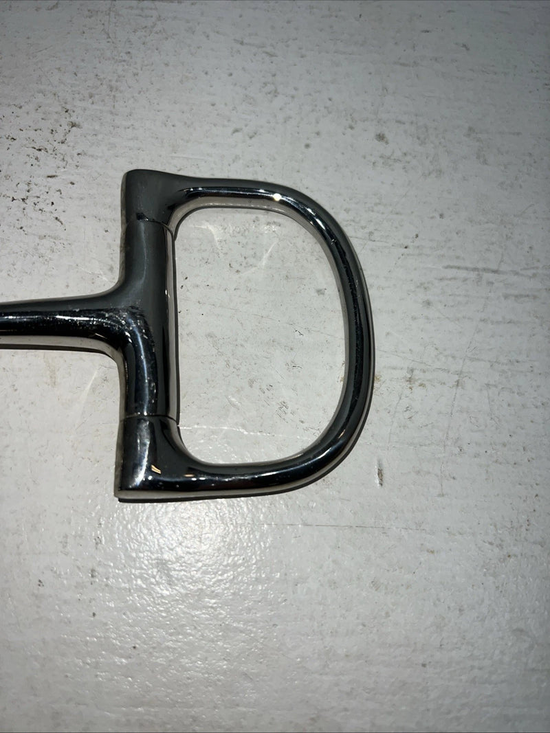 New Tough 1 D Ring 4 3/4” Snaffle Bit #25545 V-501