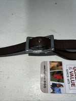 New Tough 1 Dark Brown Leather Single Ply Connector Strap #56-51 FF-23
