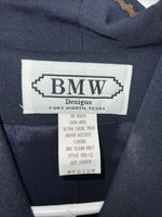 New Women’s Navy BMW Designs Short Jacket Medium #85878 WW-18