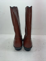 New Men’s Brown Rodeo Cowboy Boots. 5044 10.5 10 1/2 D. 8-27
