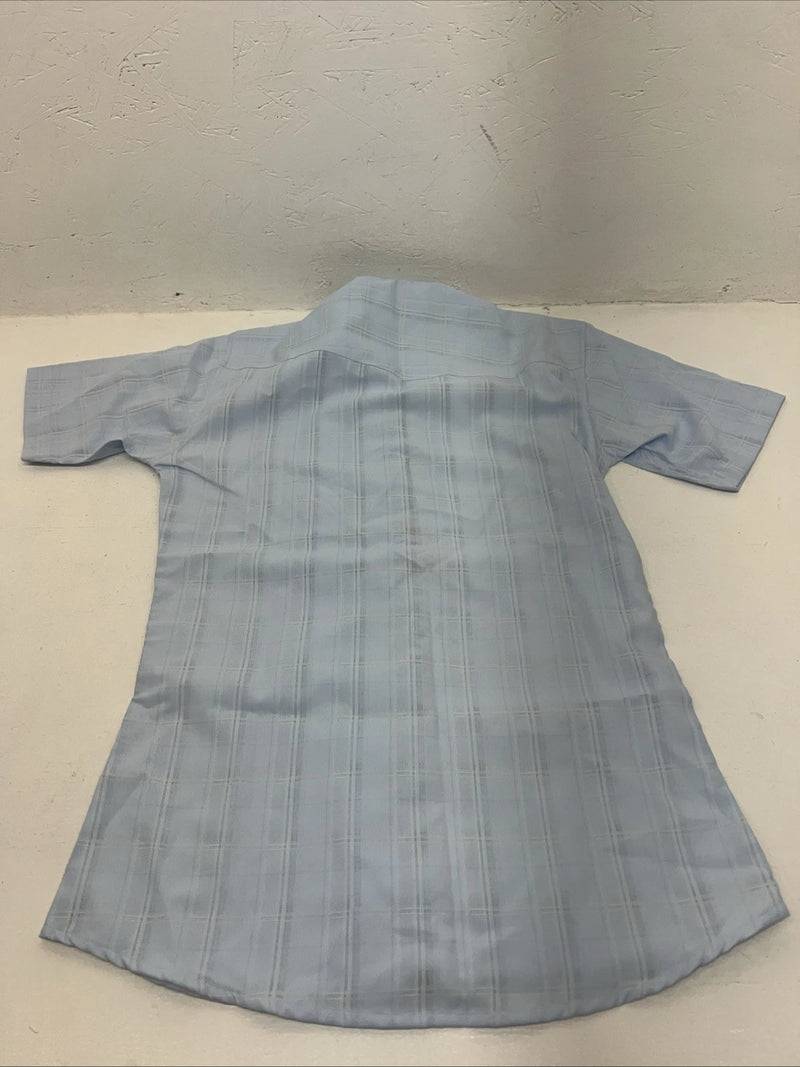 New Women’s Blue RHC Short Sleeve English Shirt. 32 68201-301 G-38