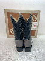 New Kids Gray Bronco Cowboy Boots. C 1892 1 D. 23-105