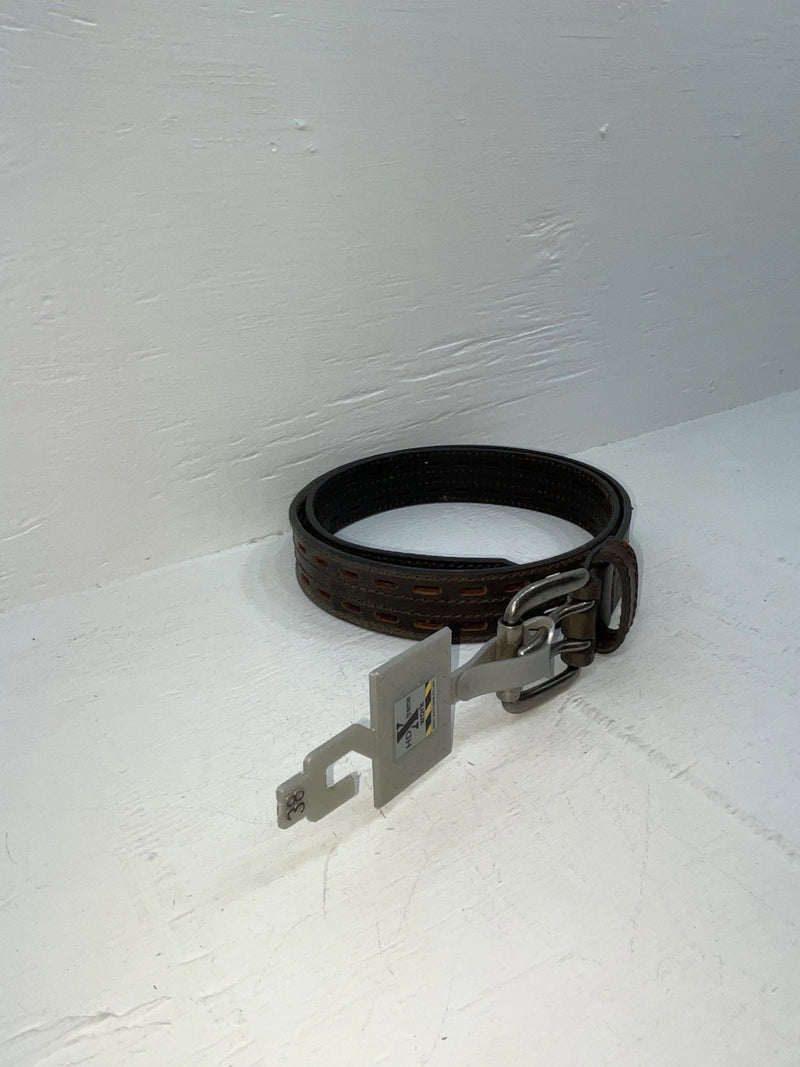 New Brown Genuine Leather HD Xtreme 38” Belt #N2710802 JJ-88