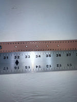 New Pink Genuine Leather Nocona Silver Bling 34” Belt #4420430 JJ-33