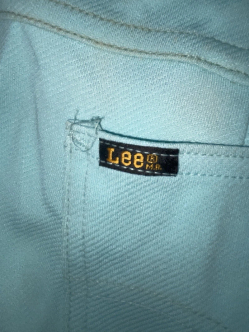 New Vintage Blue Lee Polyester Pants #261275 VV-80