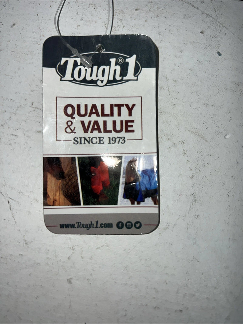 New Tough 1 Black Leather 1 1/2” Back Flank Cinch W/roller Buckles S-51