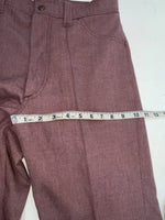New Vintage Purple Dickson Jenkins Polyester Pants #5004 XX-65