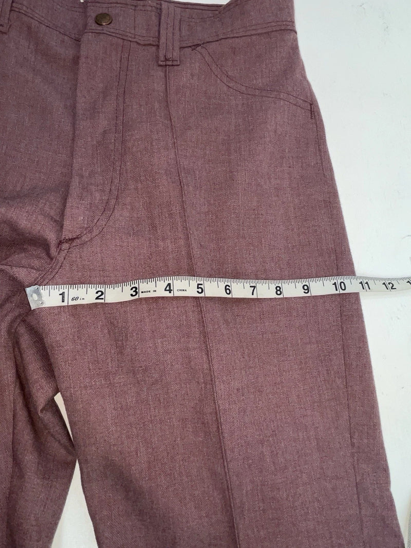 New Vintage Purple Dickson Jenkins Polyester Pants #5004 XX-65