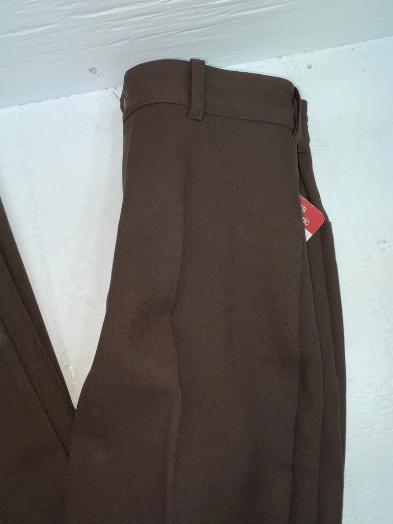 New Vintage Brown Dickson Jenkins Polyester Pants ZZ-47