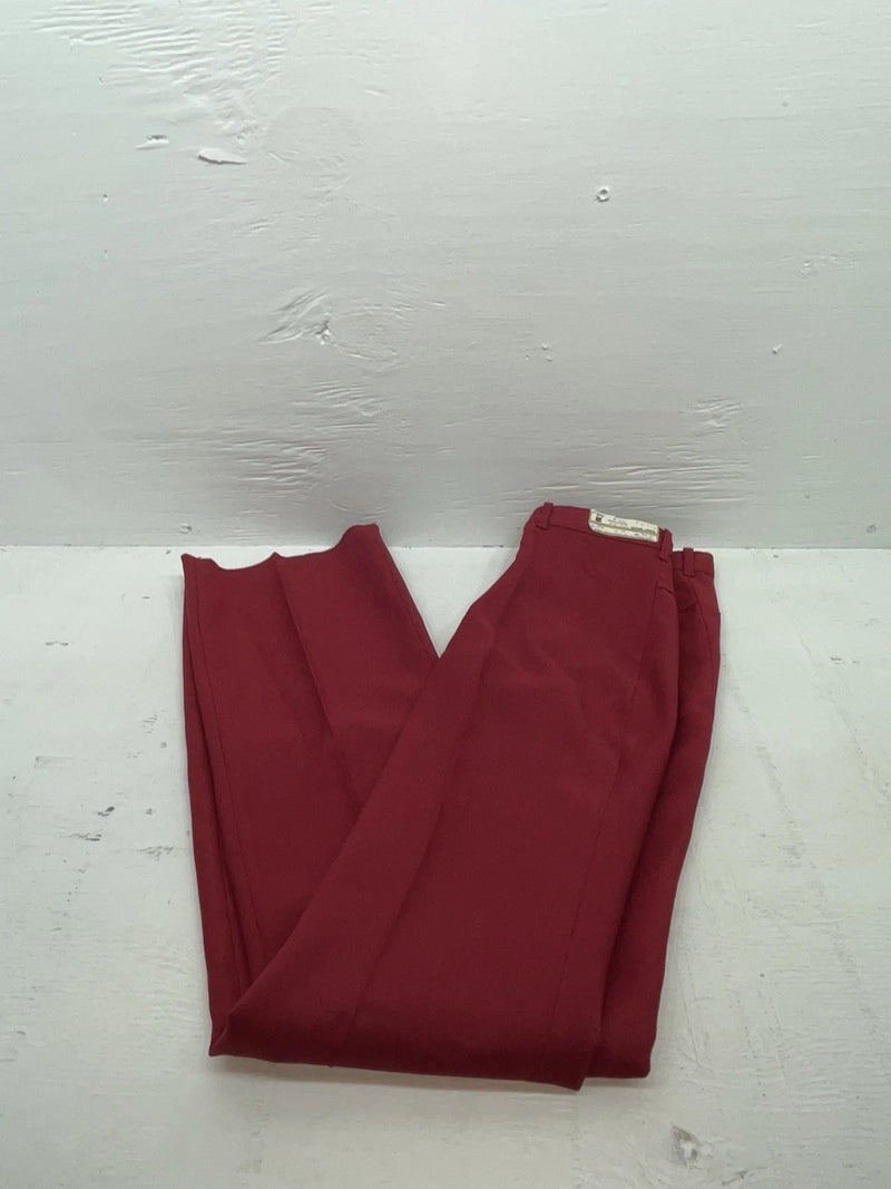 New Vintage Red Dickson Jenkins Polyester Pants #5534 3A-45