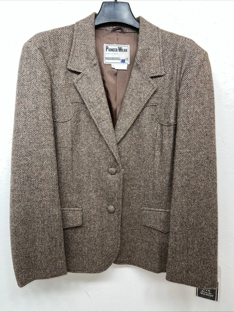 New Men’s Pioneer Wear Brown Suit Jacket 16 #607 Y-603