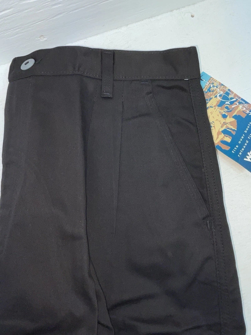New Vintage Black Wrangler Polyester Pants #WW095WL OO-78