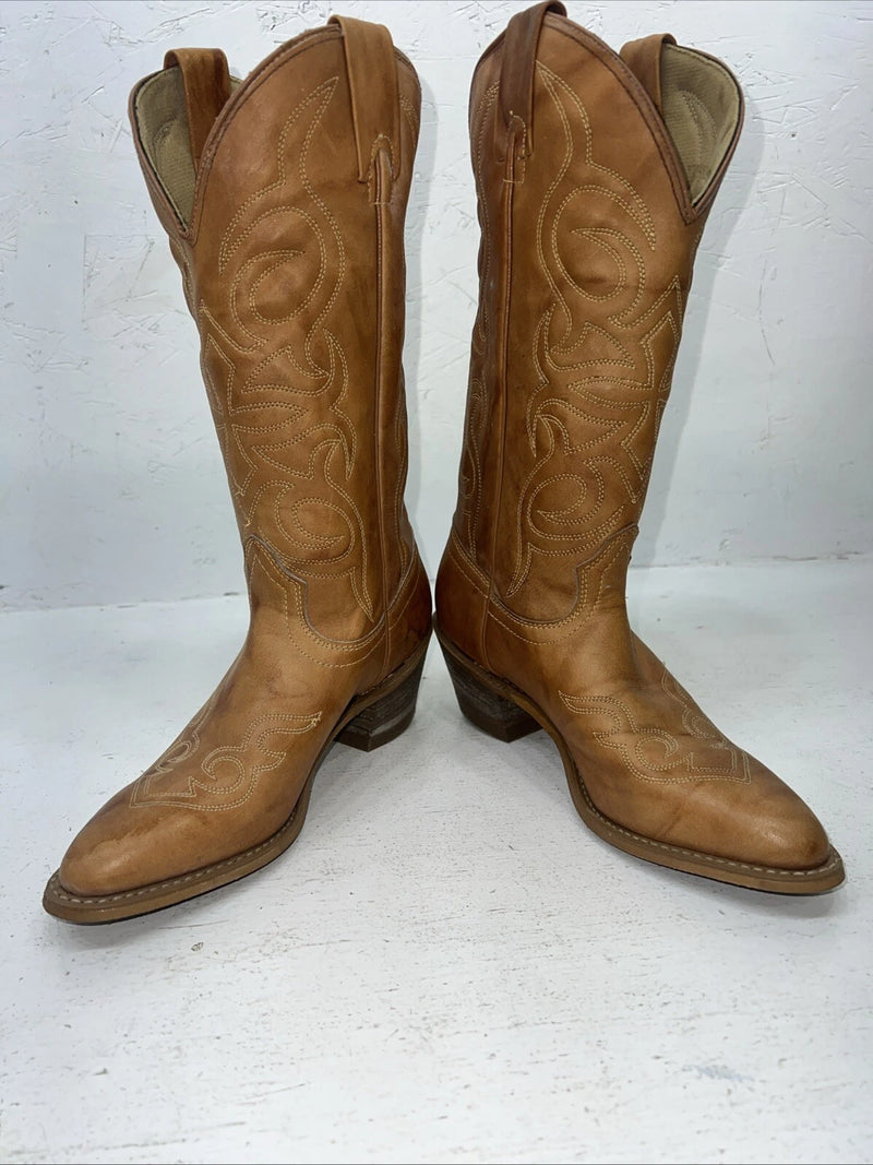 New Women’s Brown Texas Brand Cowboy Boots. L 244 6.5 6 1/2 M. 19-53