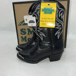New Children’s Black Smoky Mountain Cowboy Boots. 1032BC 11 D. 24-79