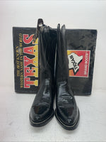 New Men’s Black Texas Brand Cowboy Boots. 8000 9.5 9 1/2 D. 5-9