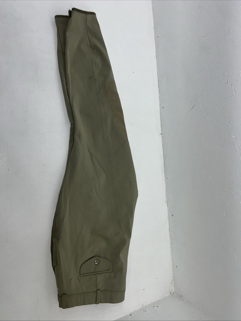 New Men’s Ovation Green English Riding Breeches. 44 L 015361 C-45