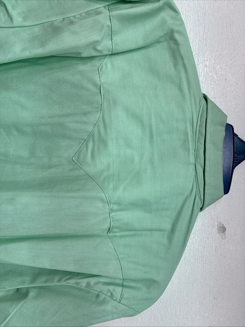 New Women’s Hartman Green Long Sleeve Pearl Small Size 38 TT-132