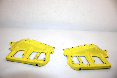 18 Ski-doo Mxz X 600r E-tec Oem Footrest Reinforcement Pair 518328456 SSS1