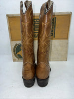 New Women’s Brown Texas Brand Cowboy Boots. L 195 6.5 6 1/2 M. 19-58