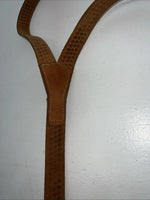 New Saddle king Brown Leather Men’s Suspenders 3C-25