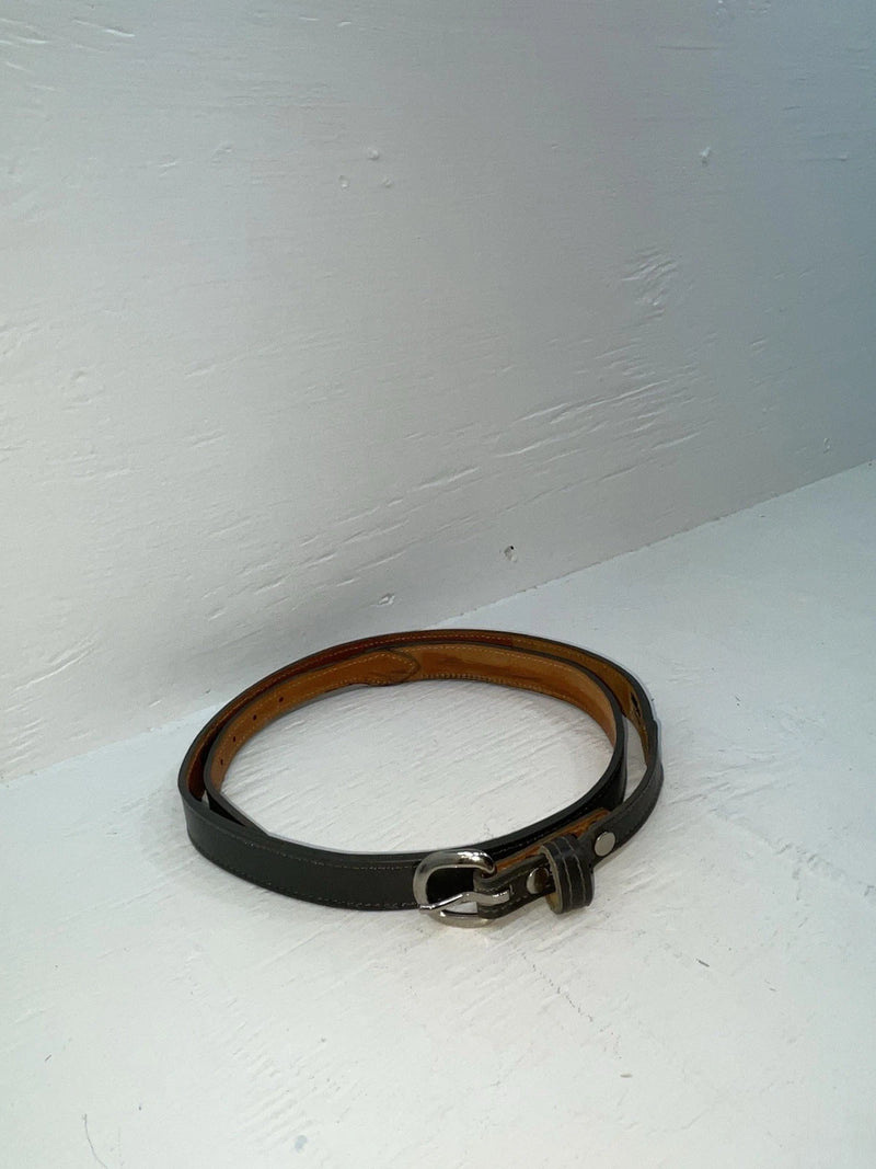 New Gray Genuine Leather Wright 34” Belt #10533 Z-151