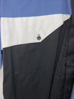 New Men’s Cowboy Thread Multiple Color Short Sleeve Button Up Medium B-99