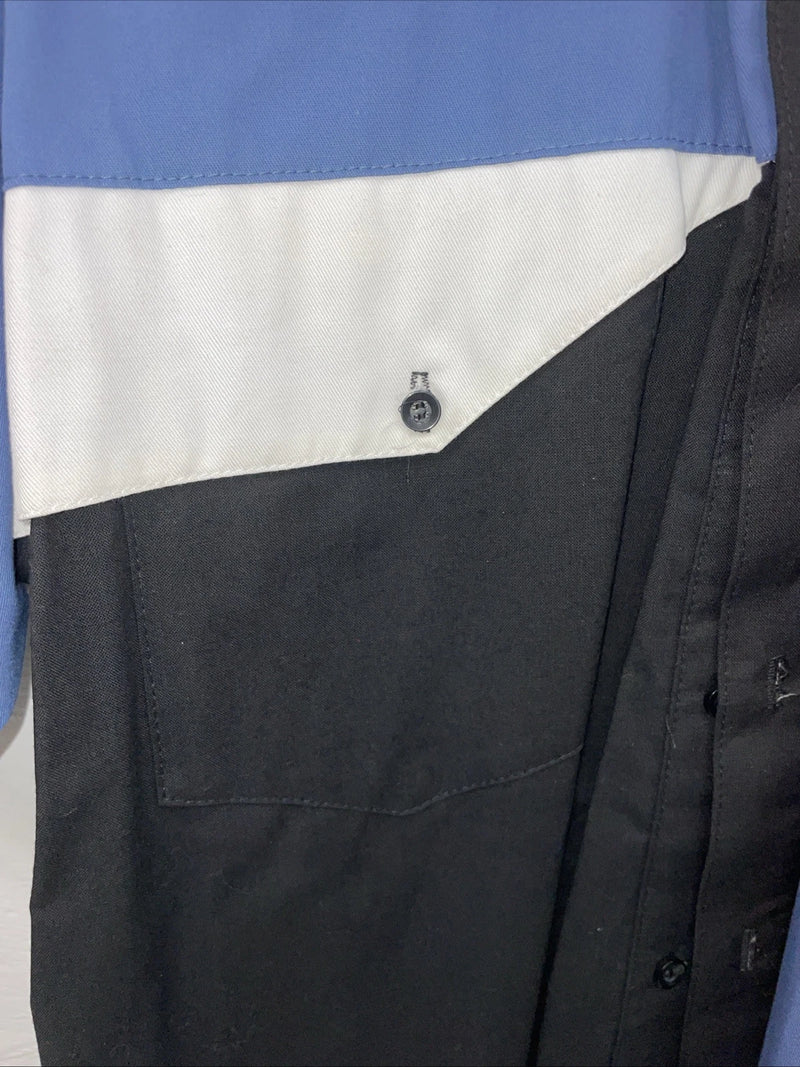 New Men’s Cowboy Thread Multiple Color Short Sleeve Button Up Medium B-99