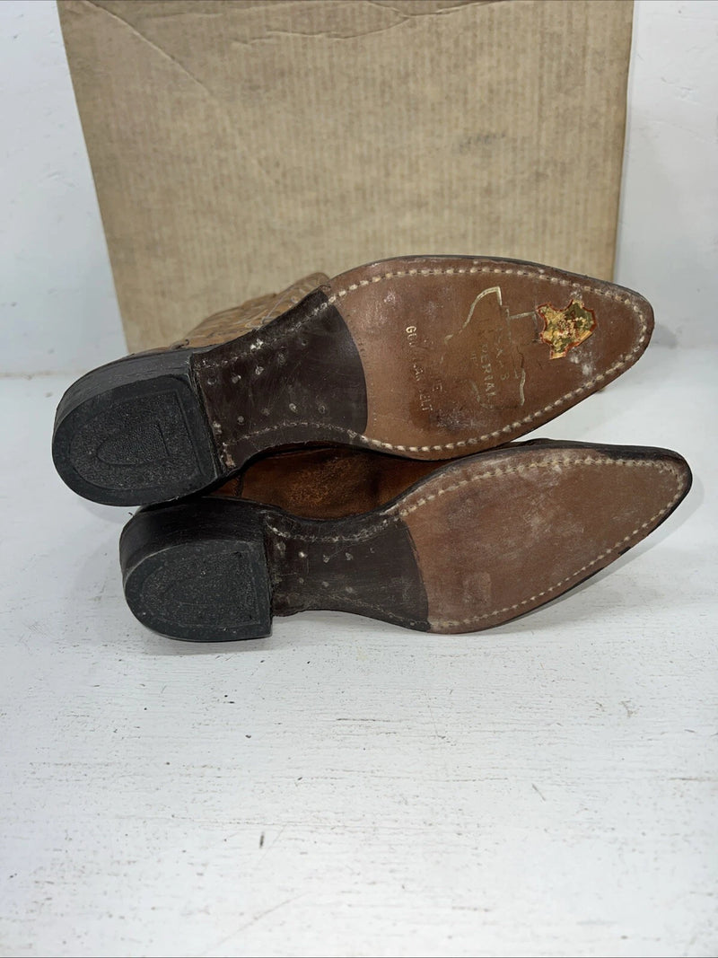 New Women’s Brown Texas Brand Cowboy Boots. L81 6 N. 20-129