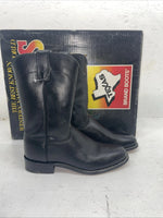 New Women’s Black Texas Brand Cowboy Boots. 4400 7 M. 18-20