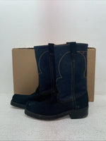 New Men’s Blue Rodeo Cowboy Boots. M 822 8 D. 1-113
