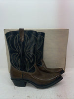 New Men’s Brown Rodeo Cowboy Boots. M 4010 10 D. 7-52