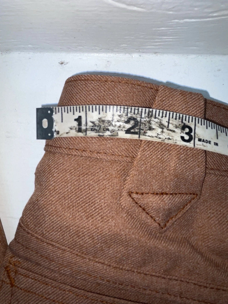 New Vintage Orange Lee Polyester Pants #2032628 SS-40