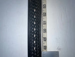 New Black Genuine Leather Chambers Tooled 50” Belt #7059 NN-124