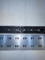 New Gray Genuine Leather Comanche Tooled 20” Belt #10357 NN-65