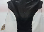 New Women’s Black White 1849 Authentic Ranchwear XXXL Show Vest WW-42
