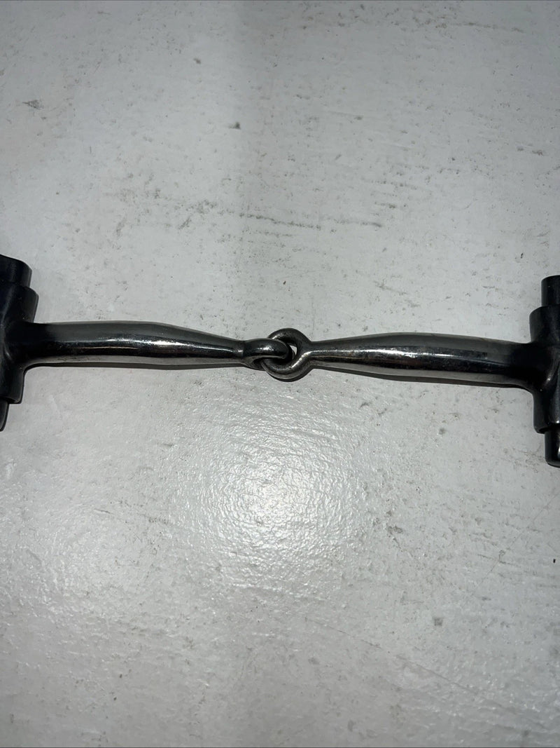 New Congress Leather O Ring Smooth Mouth Snaffle #471139 U-8