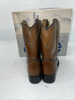 New Children’s Brown Acme Cowboy Boots. 03124 10 D. 24-30