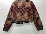 New Women’s Crazy Cowgirl Aztec Short Jacket Small H-607