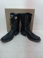 New Youth Black Smoky Mountain Cowboy Boots. 3242 Y 3.5 3 1/2. 22-65