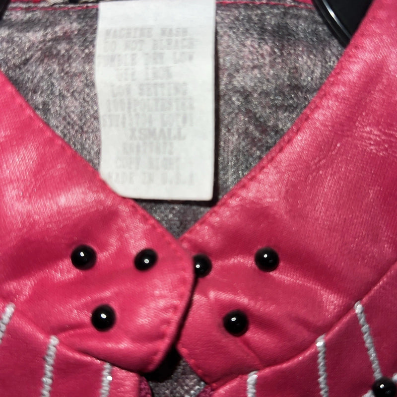 New Women’s 1849 Authentic Ranchwear Pink Western Show Short Jacket XS H-603