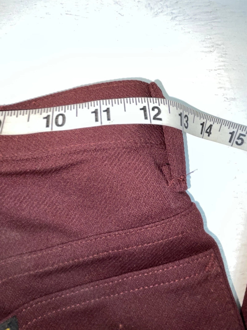 New Vintage Red Lee Polyester Pants #2004061 ZZ-89