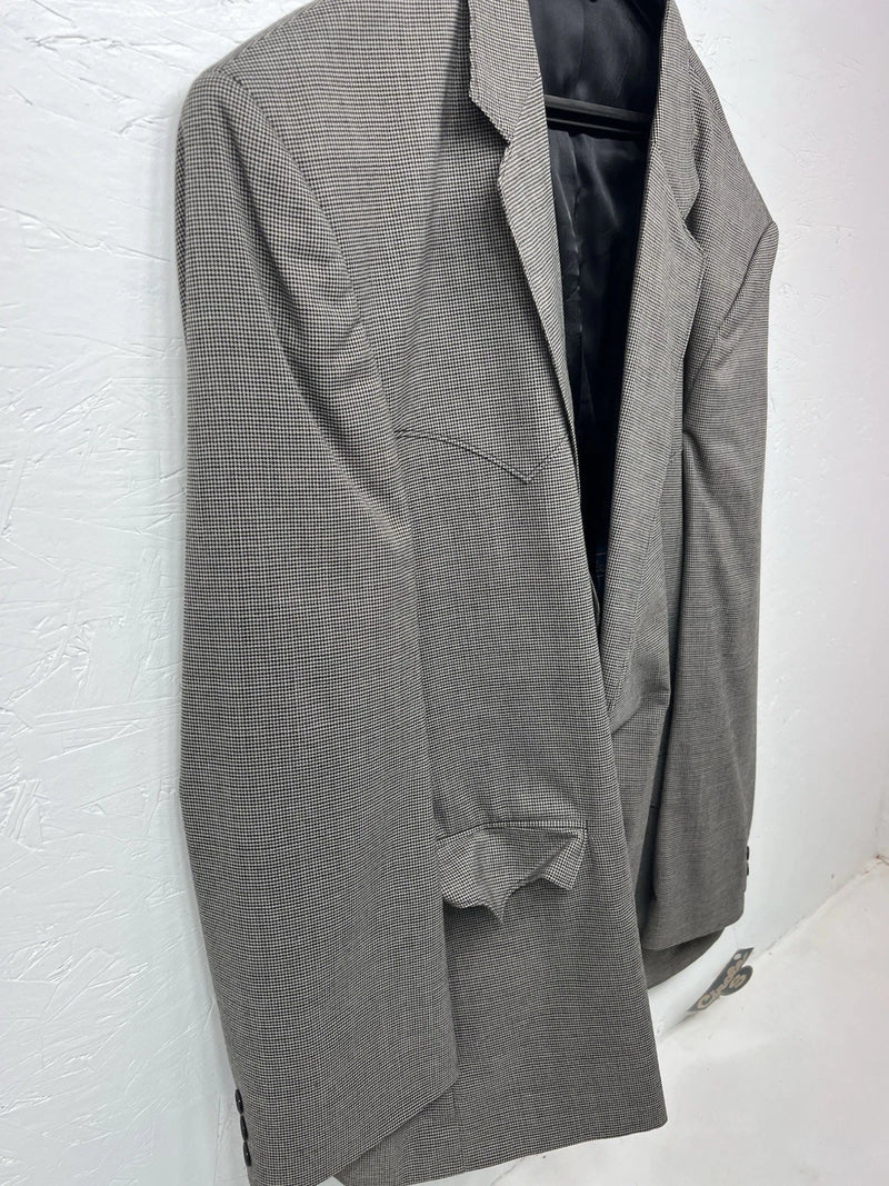 New Men’s Circle S Gray Suit Jacket 52R #24244 BB-601