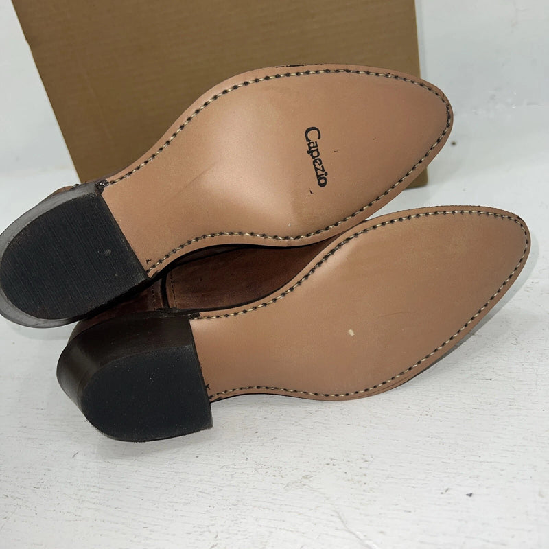 New Women’s Capezio Brown Cowboy Boots. 5.5 5 1/2 L S410. 20-15