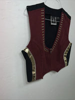 New Women’s Valencia Purple Vest Large #69479 UU-54